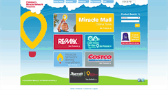 Desktop Screenshot of miraclemall.childrensmiraclenetworkhospitals.org